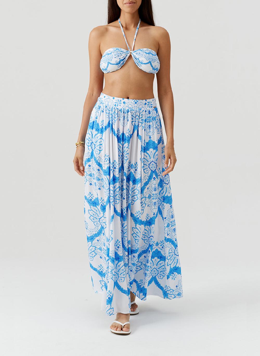 Melissa Odabash Shiloh Florian Skirt