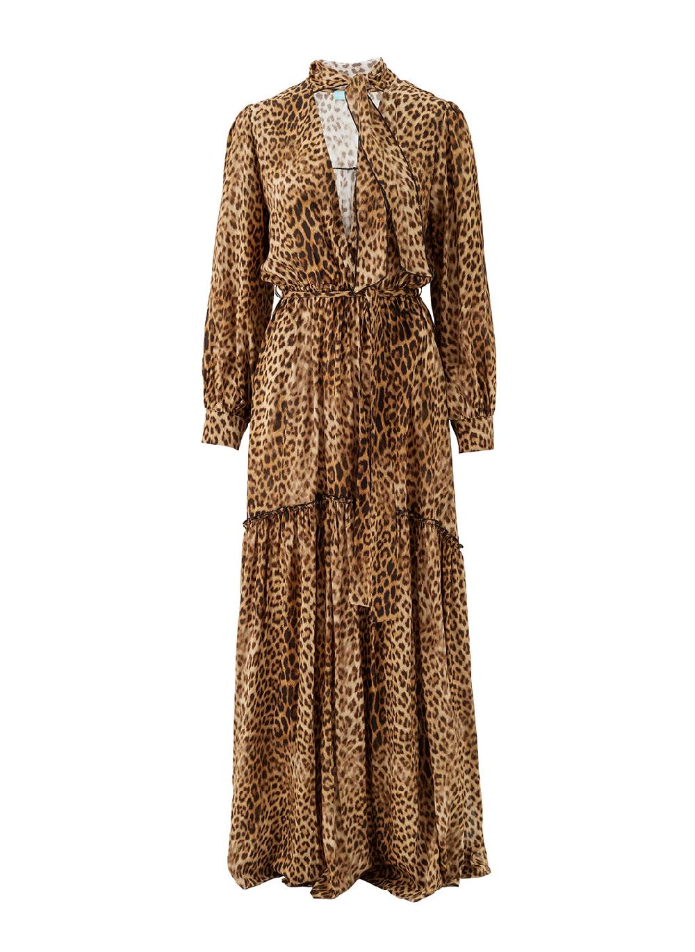 melissa odabash Skylar Cheetah Dress