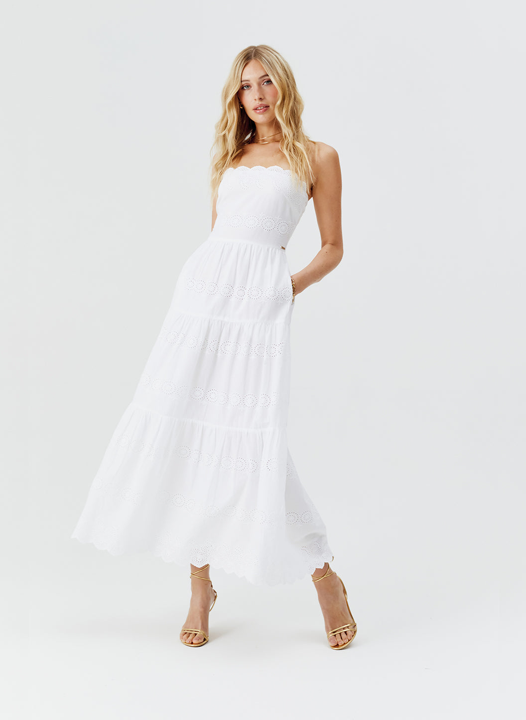 Melissa Odabash Sophie White Dress