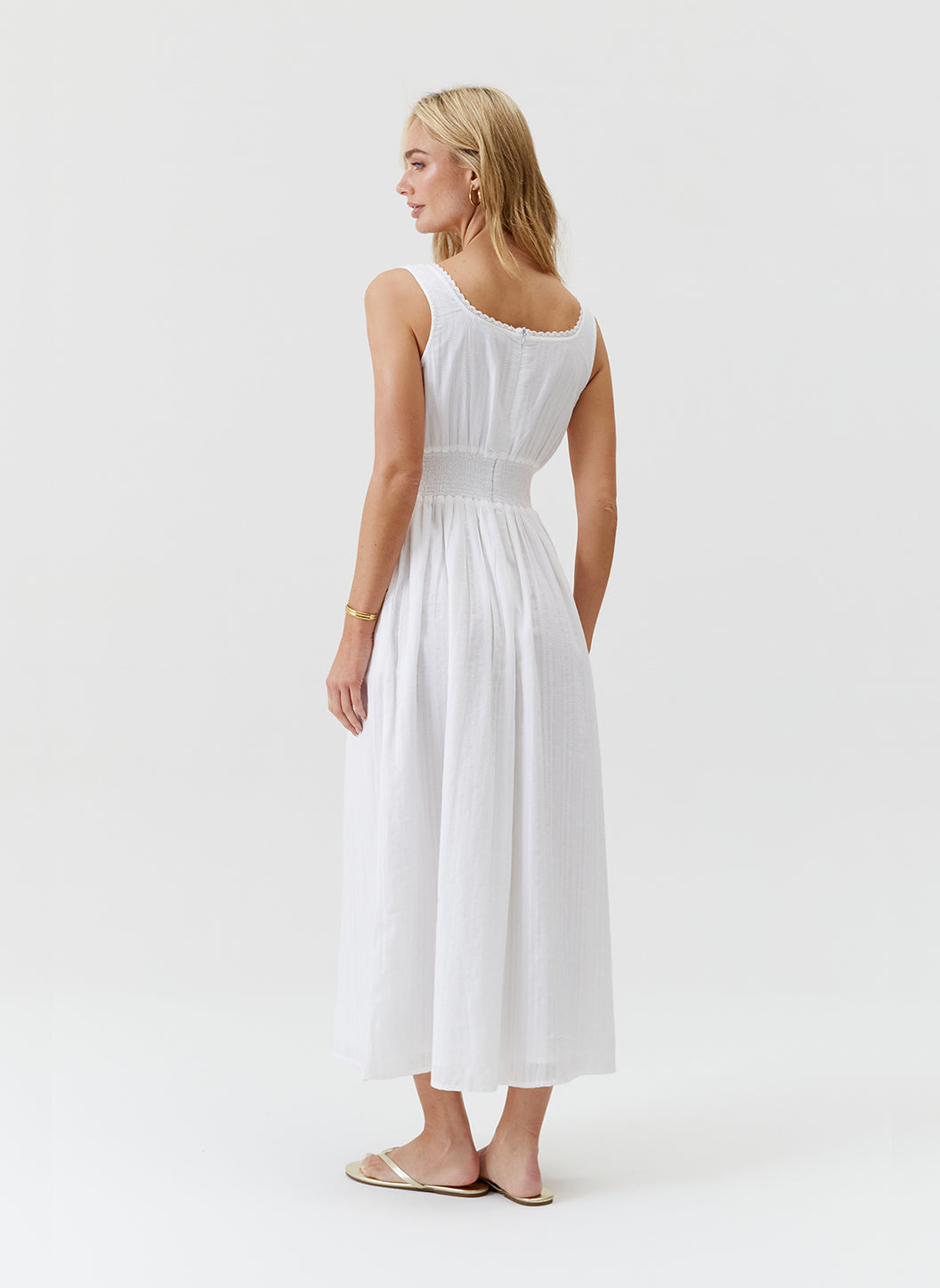 Melissa Odabash Tammy White Dress