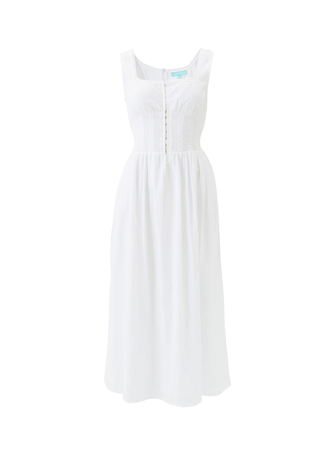 melissa odabash Tammy White Dress