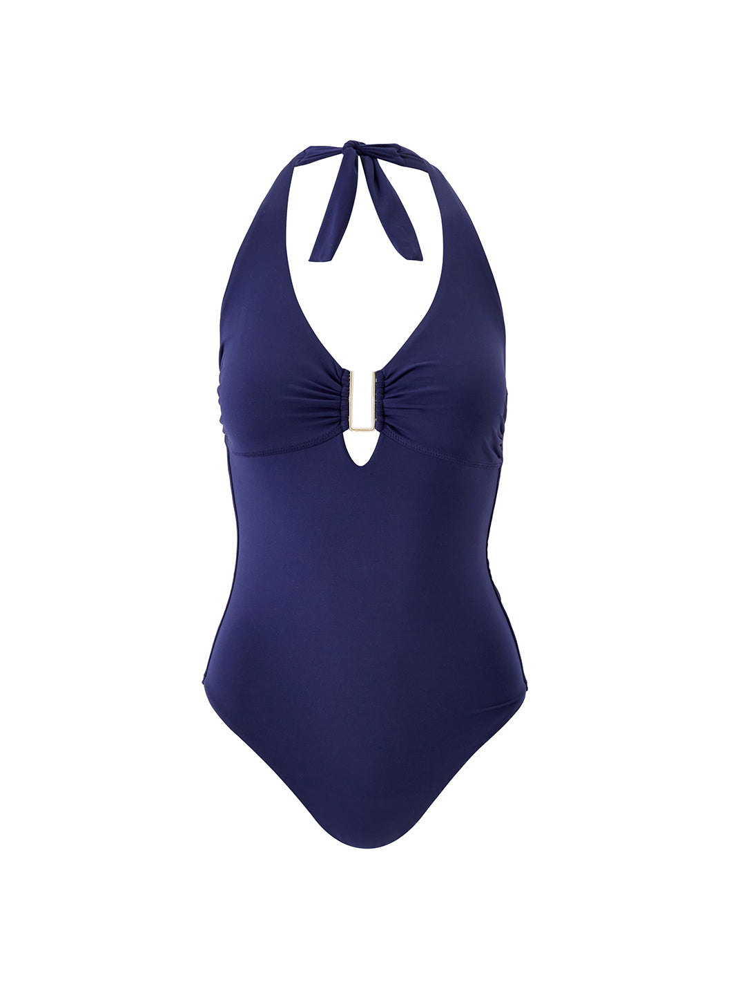 melissa odabash Tampa Navy Swimsuit