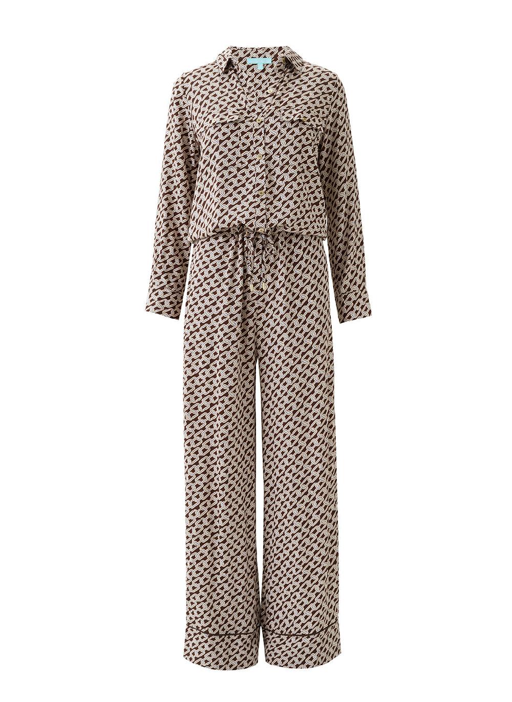 melissa odabash Una Chain Jumpsuit