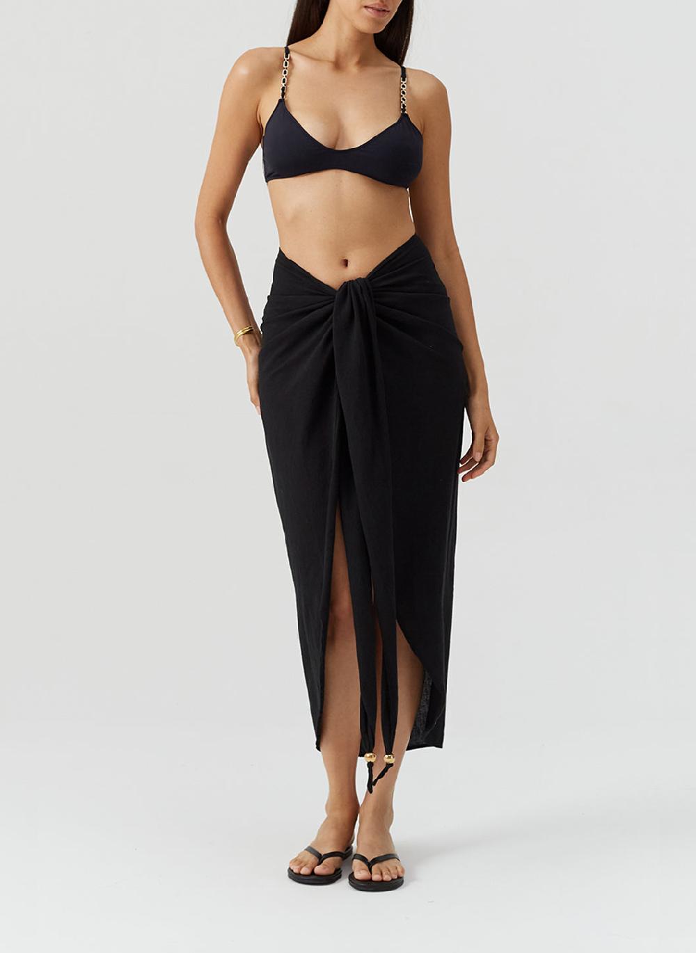Melissa Odabash Winnie Black Skirt