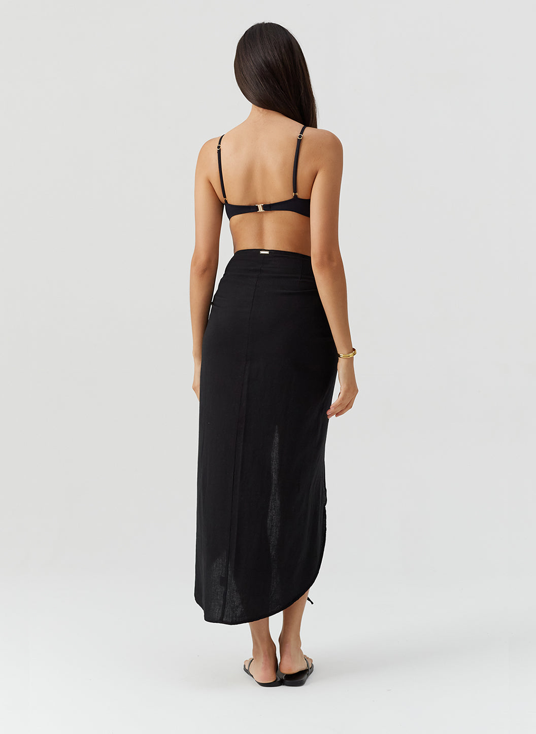 Melissa Odabash Winnie Black Skirt
