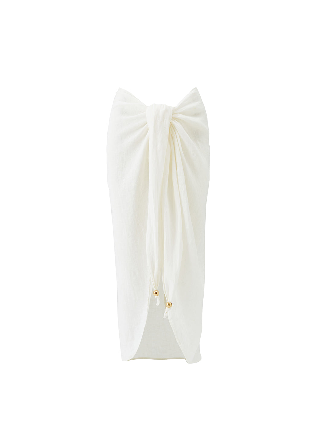 melissa odabash Winnie Ivory Skirt