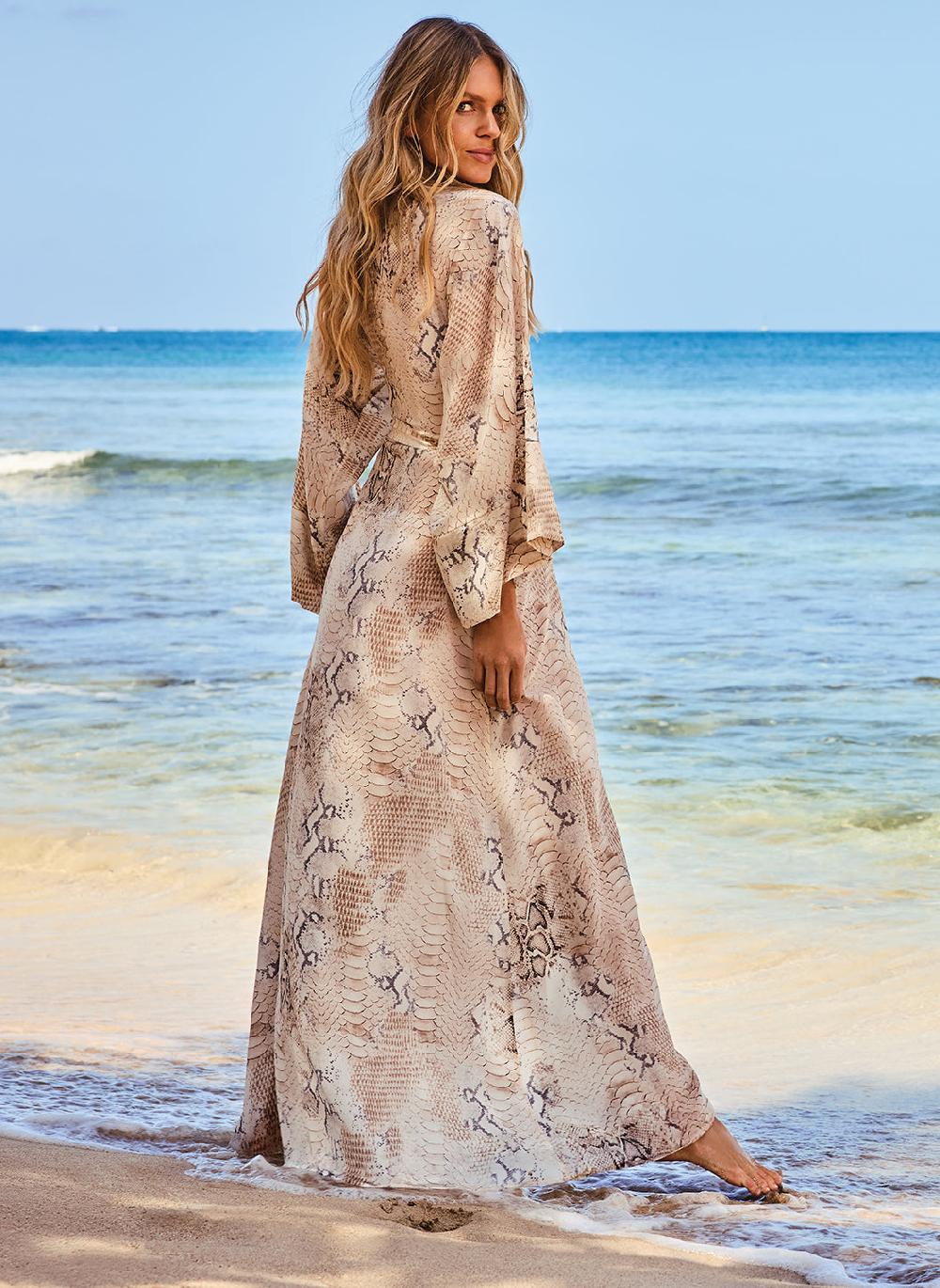 Melissa Odabash Wisdom Lizard Dress