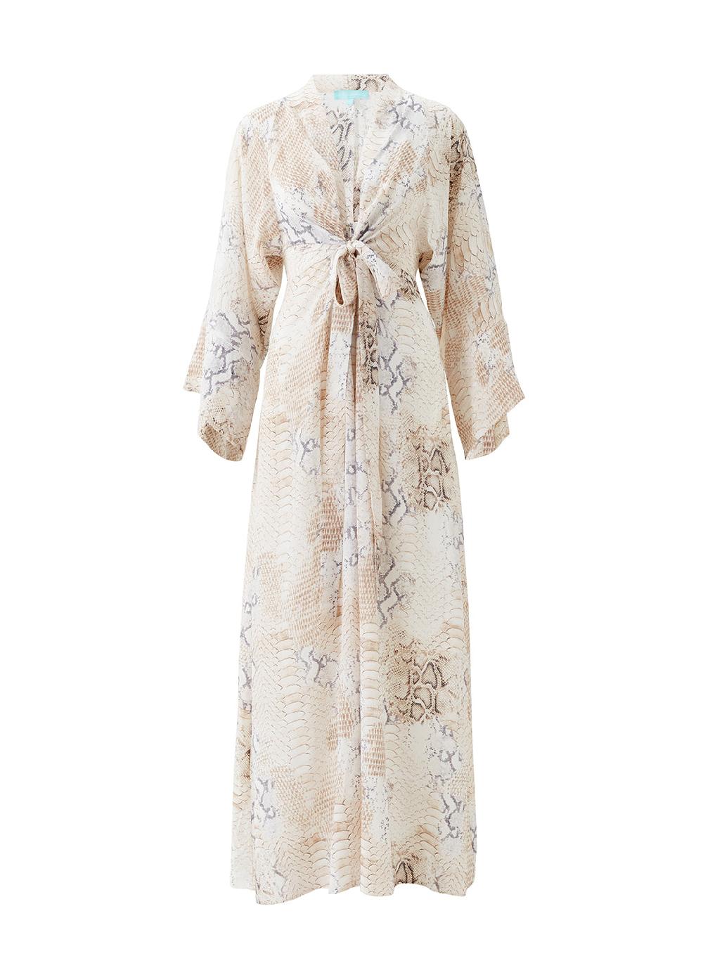 melissa odabash Wisdom Lizard Dress