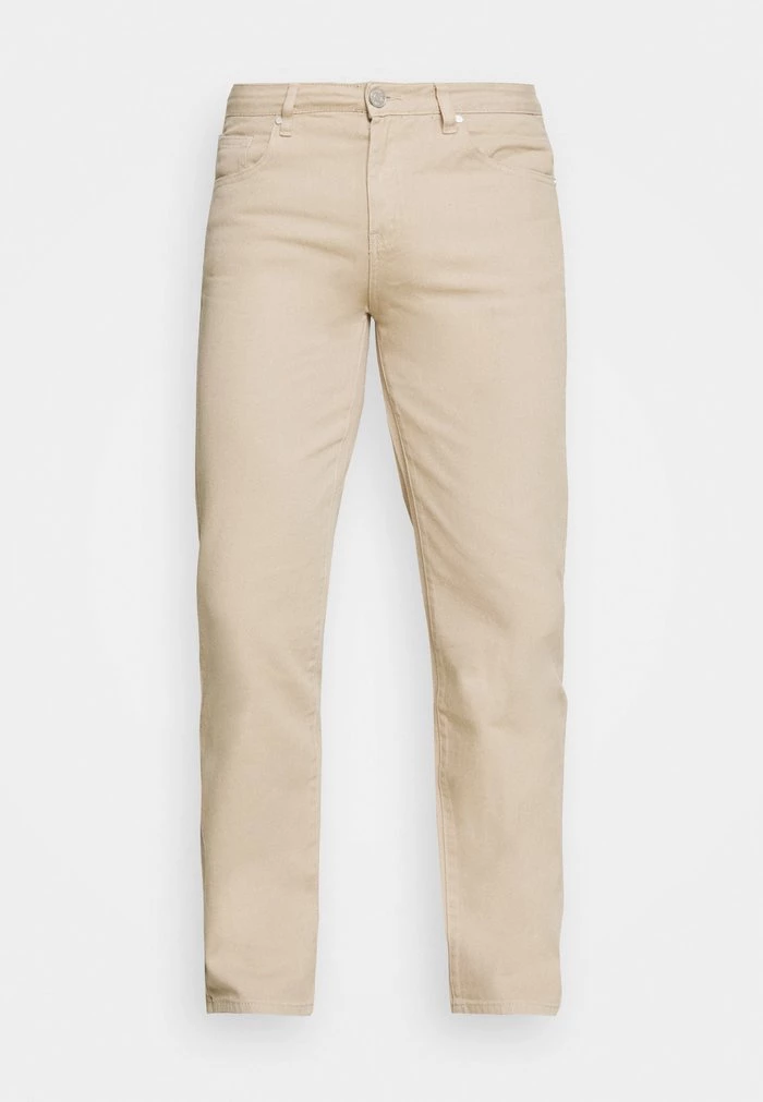 Mennace Mennace AFTERMATH STRAIGHT LEG TROUSER – Straight Leg Jeans – Beige