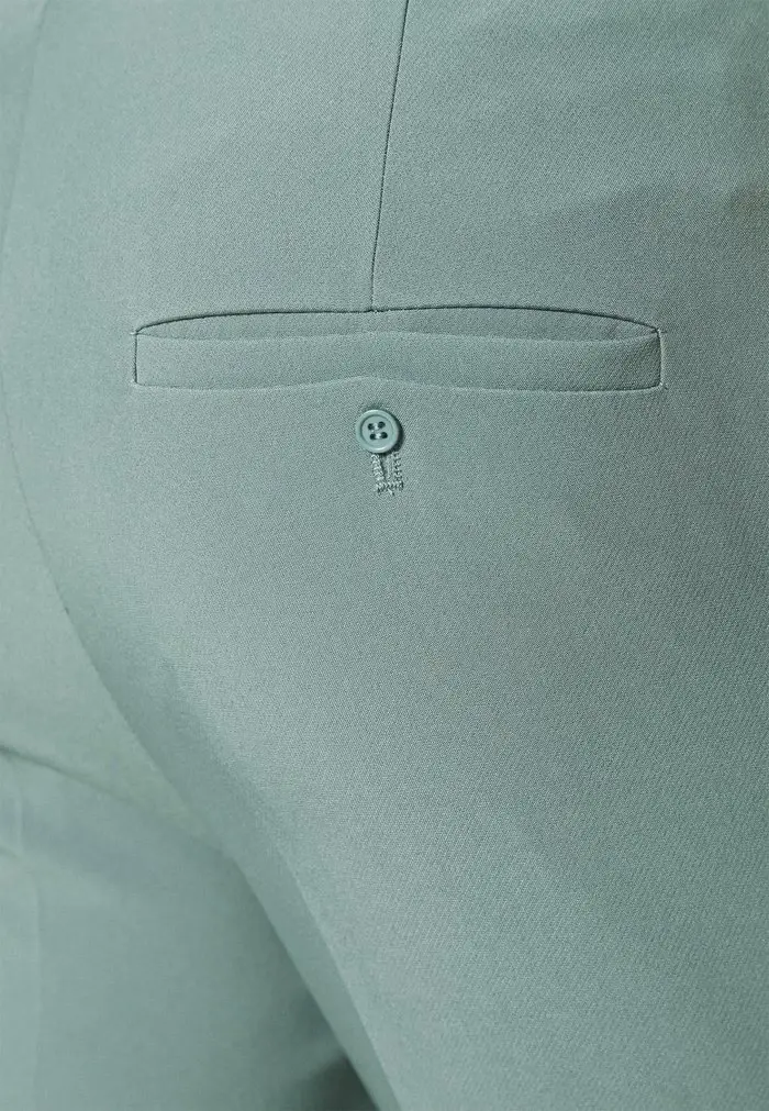 Mennace Mennace AFTERMATH TAPERED SUIT TROUSER – Trousers – Light Blue