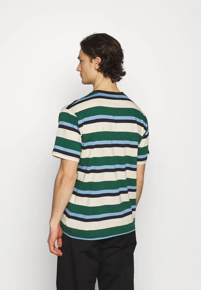 Mennace Mennace CLUB HORIZONTAL STRIPE UNISEX – Print T-shirt – Multi