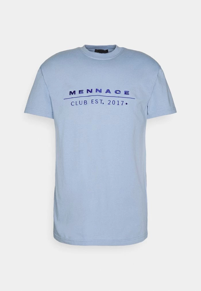 mennace MENNACE CLUB UNISEX – Print T-shirt – Light Blue
