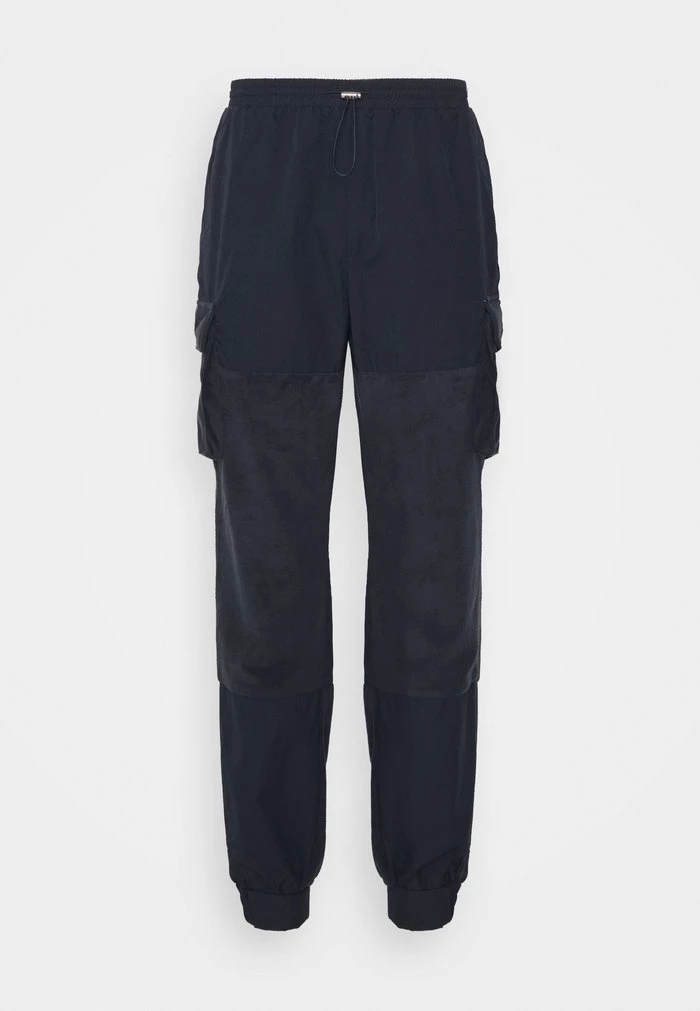mennace Mennace CONTRAST TROUSER – Cargo Trousers – Navy