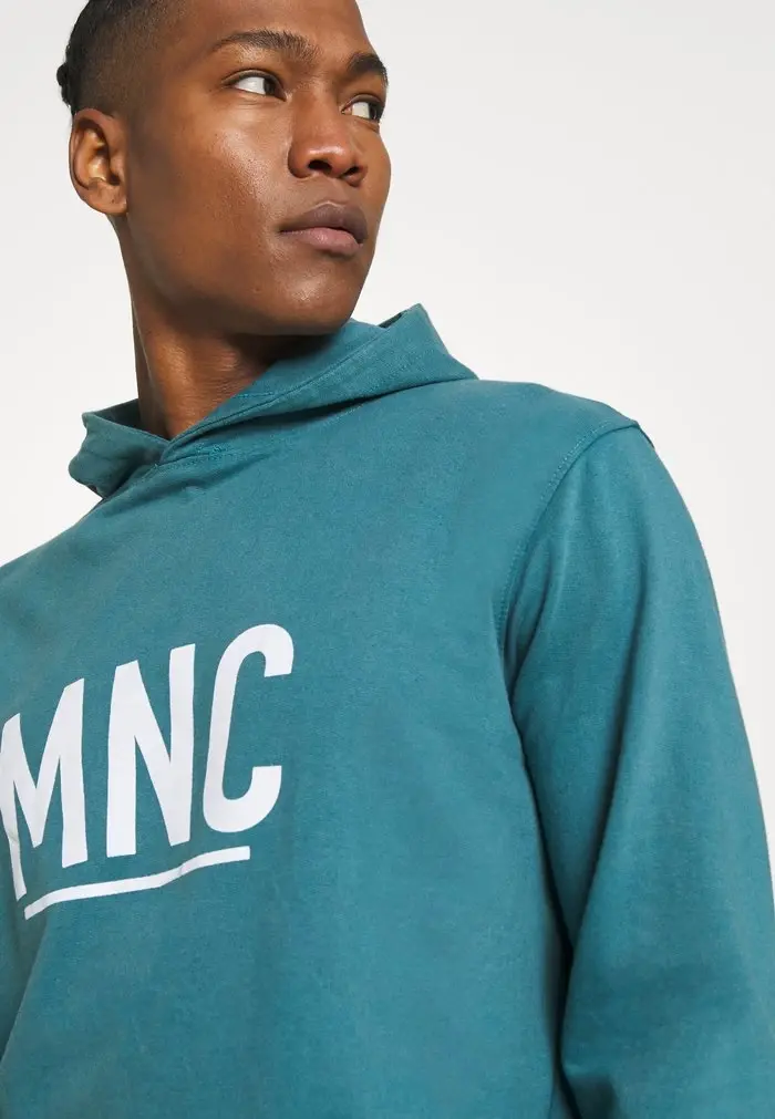 Mennace Mennace COURTSIDE WASHED REGULAR HOODIE – Sweatshirt – Green