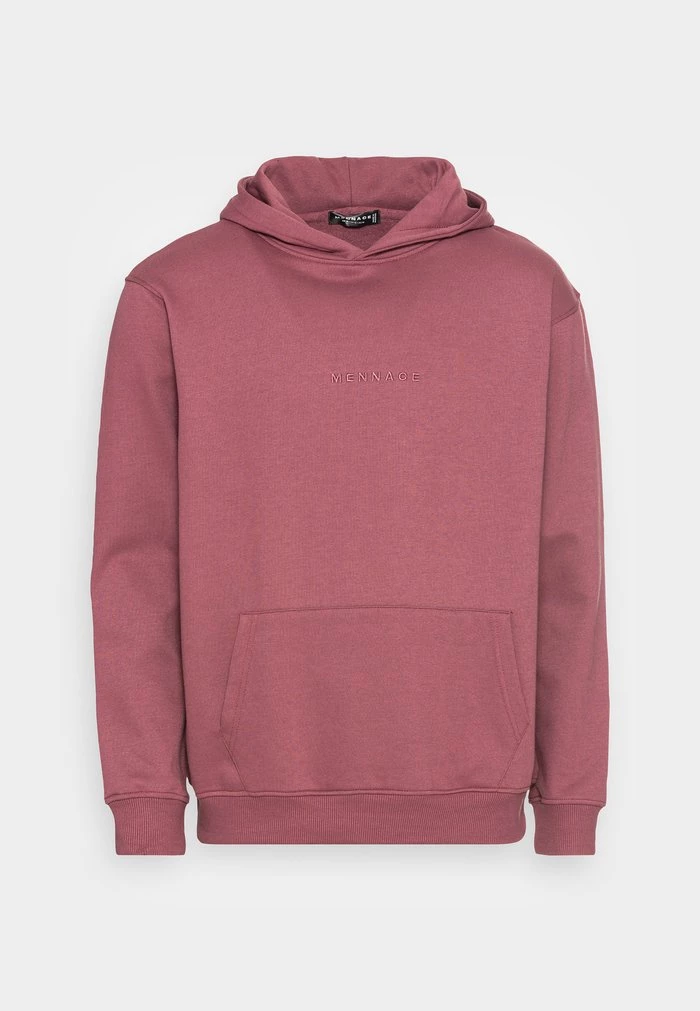 Mennace MENNACE ESSENTIAL HOODIE UNISEX – Hoodie – Burgundy