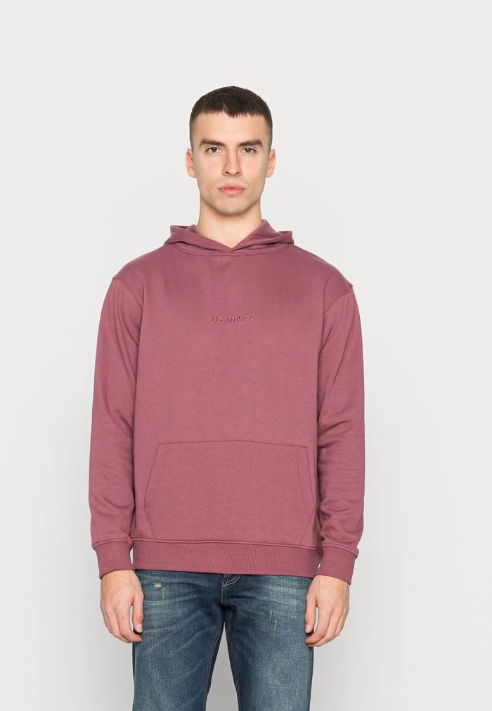 mennace MENNACE ESSENTIAL HOODIE UNISEX – Hoodie – Burgundy