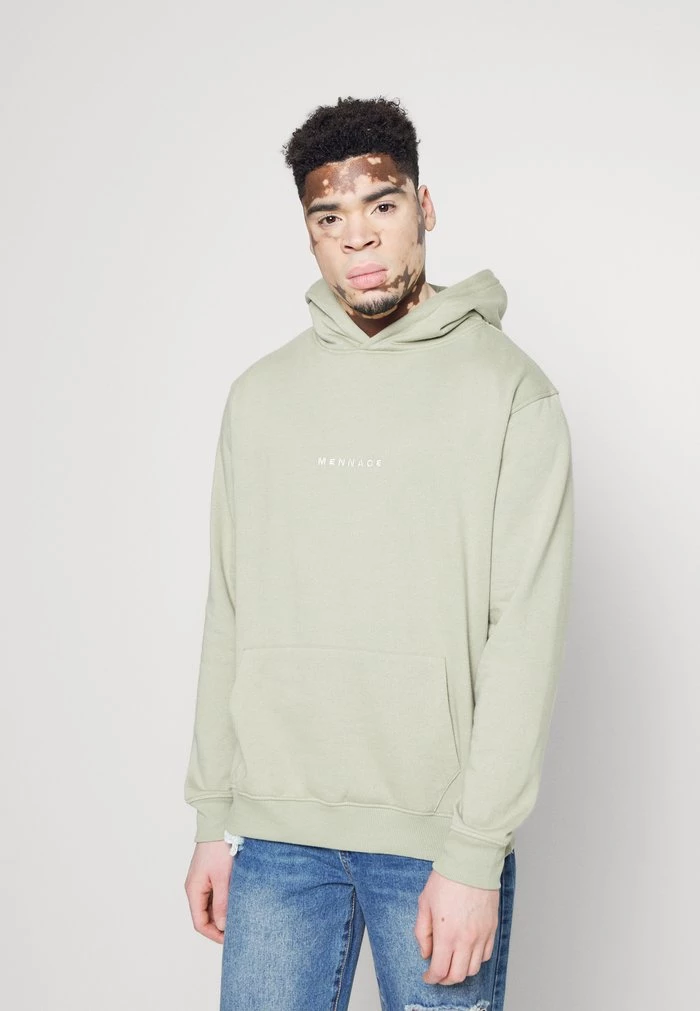 mennace Mennace ESSENTIAL HOODIE UNISEX – Sweatshirt – Light Green