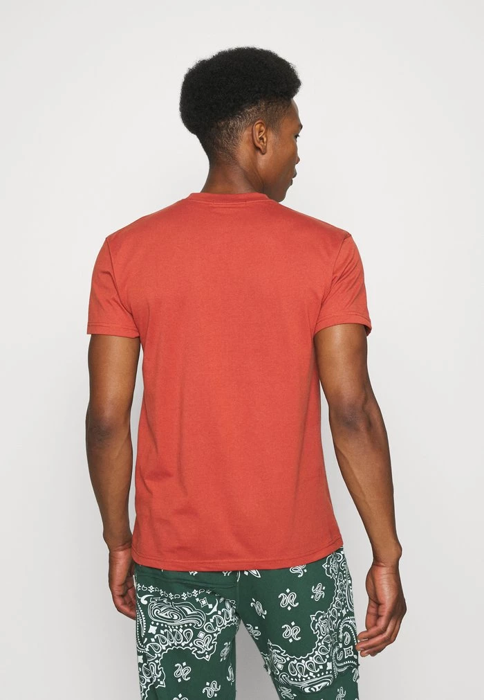 Mennace Mennace ESSENTIAL – Print T-shirt – Burnt Orange
