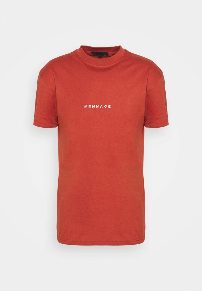 Mennace Mennace ESSENTIAL – Print T-shirt – Burnt Orange