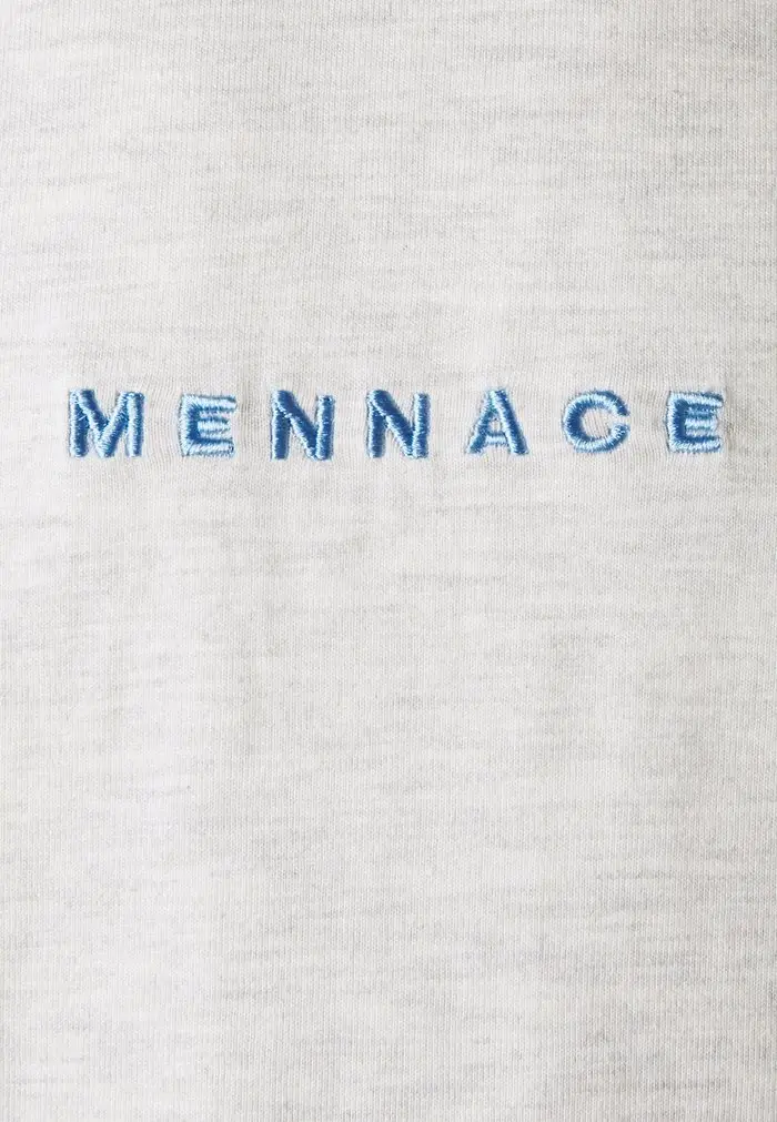 Mennace Mennace ESSENTIAL REGULAR 2 PACK UNISEX – Print T-shirt – Tan