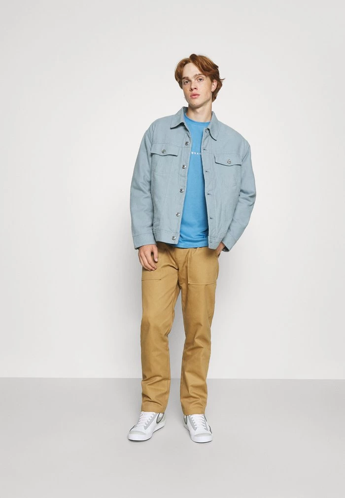 mennace Mennace ESSENTIAL REGULAR 2 PACK UNISEX – Print T-shirt – Blue