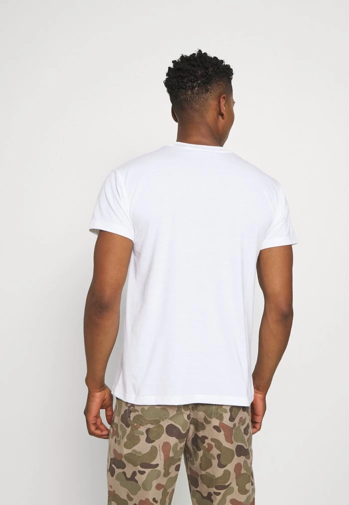 Mennace Mennace ESSENTIAL REGULAR BASIC TEE – Basic T-shirt – White