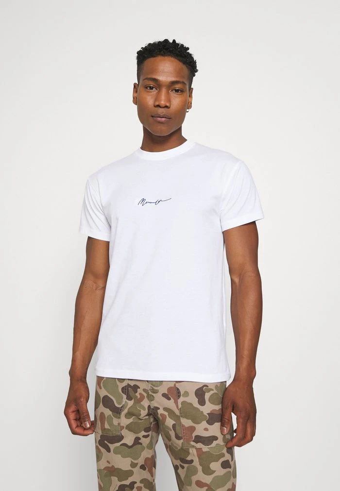 mennace Mennace ESSENTIAL REGULAR BASIC TEE – Basic T-shirt – White
