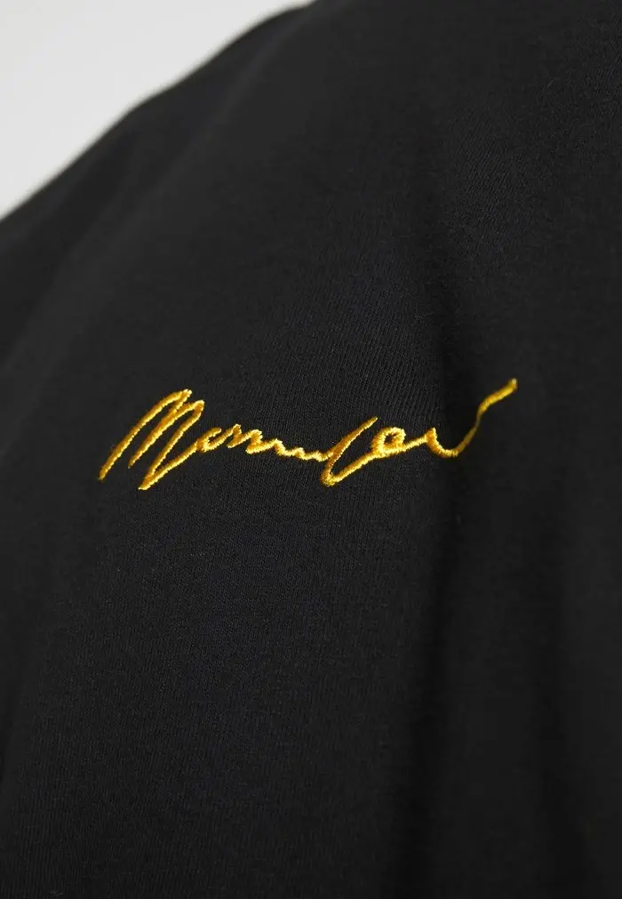 Mennace Mennace ESSENTIAL REGULAR BASIC TEE UNISEX – Basic T-shirt – Black