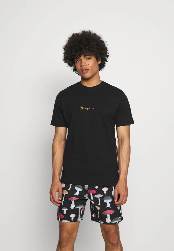 mennace Mennace ESSENTIAL REGULAR BASIC TEE UNISEX – Basic T-shirt – Black