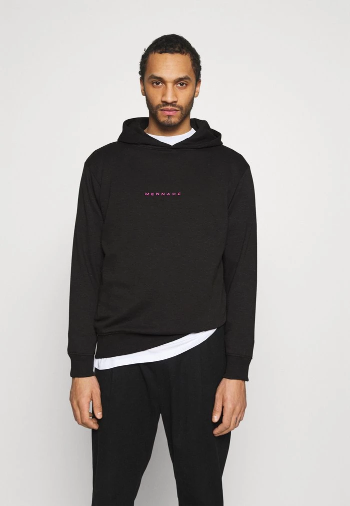 mennace Mennace ESSENTIAL REGULAR HOODIE UNISEX – Hoodie – Black