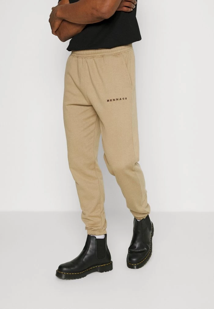 mennace Mennace ESSENTIAL REGULAR JOGGER – Tracksuit Bottoms – Light Brown