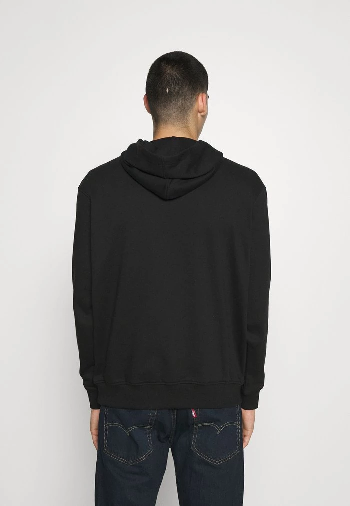 Mennace Mennace ESSENTIAL REGULAR OVERHEAD HOODY UNISEX – Sweatshirt – Black