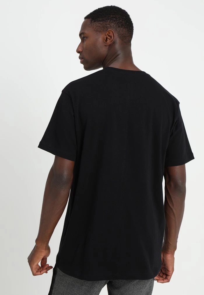 Mennace Mennace ESSENTIAL REGULAR RELAXED SIG TEE UNISEX – Basic T-shirt – Black