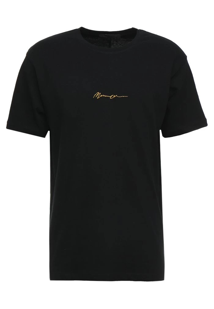 Mennace Mennace ESSENTIAL REGULAR RELAXED SIG TEE UNISEX – Basic T-shirt – Black