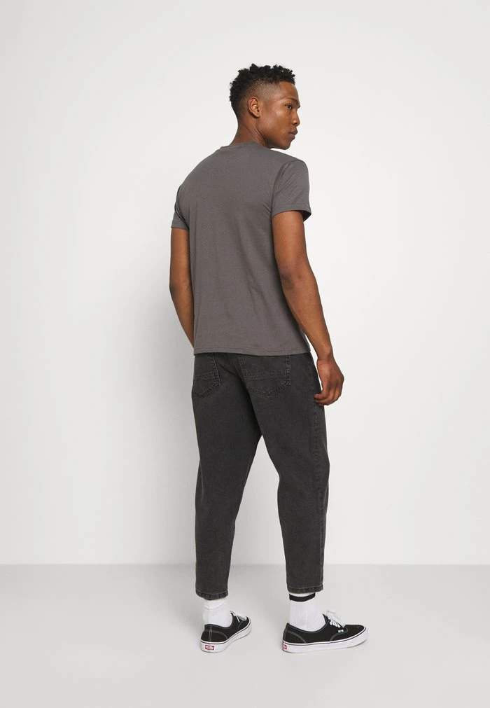 Mennace Mennace ESSENTIAL REGULAR TEE – Basic T-shirt – Charcoal