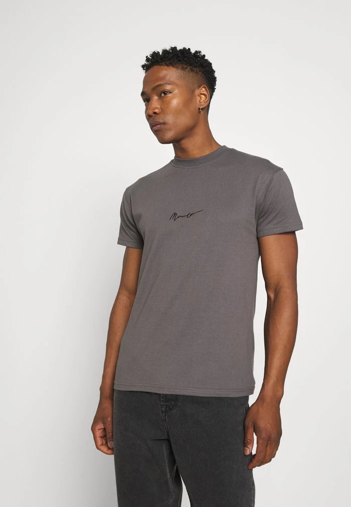 mennace Mennace ESSENTIAL REGULAR TEE – Basic T-shirt – Charcoal