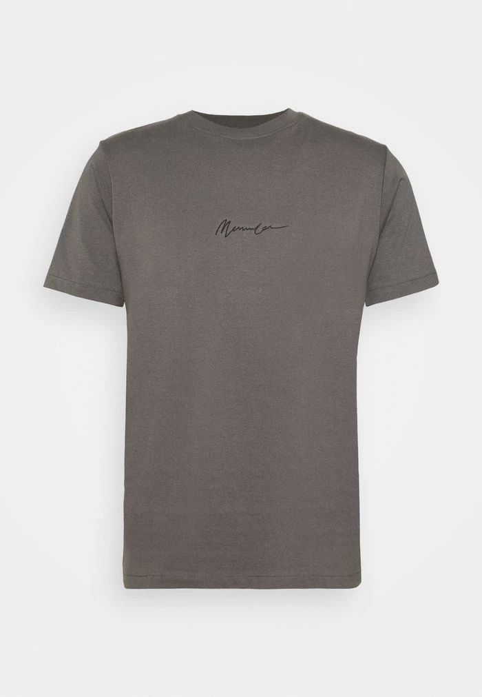 Mennace Mennace ESSENTIAL REGULAR UNISEX – Basic T-shirt – Charcoal