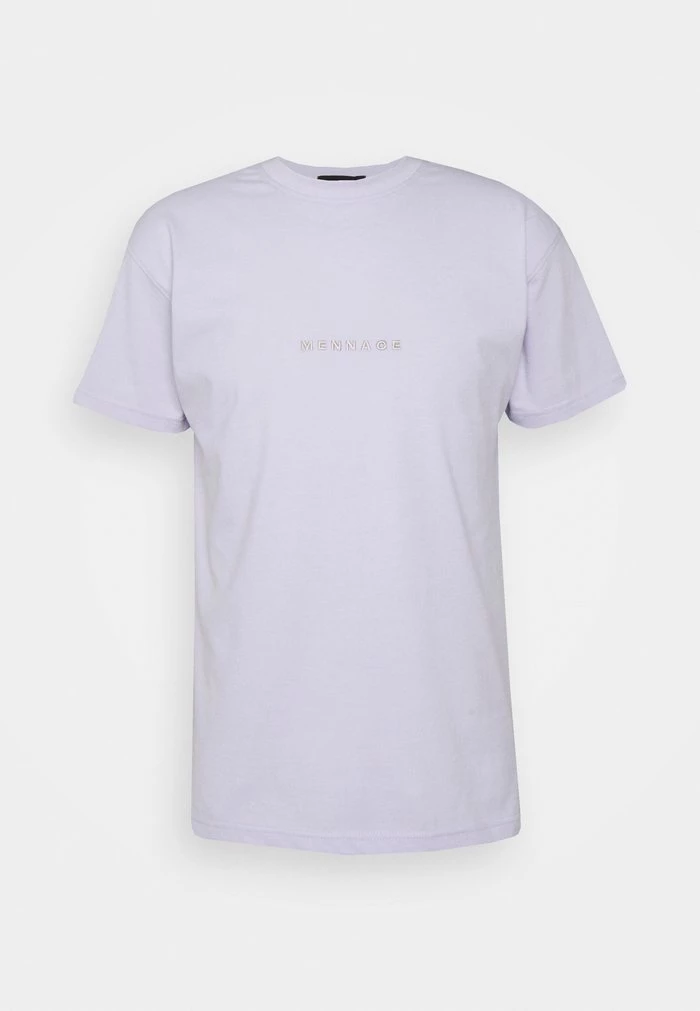 mennace Mennace ESSENTIAL REGULAR UNISEX – Basic T-shirt – Light Purple
