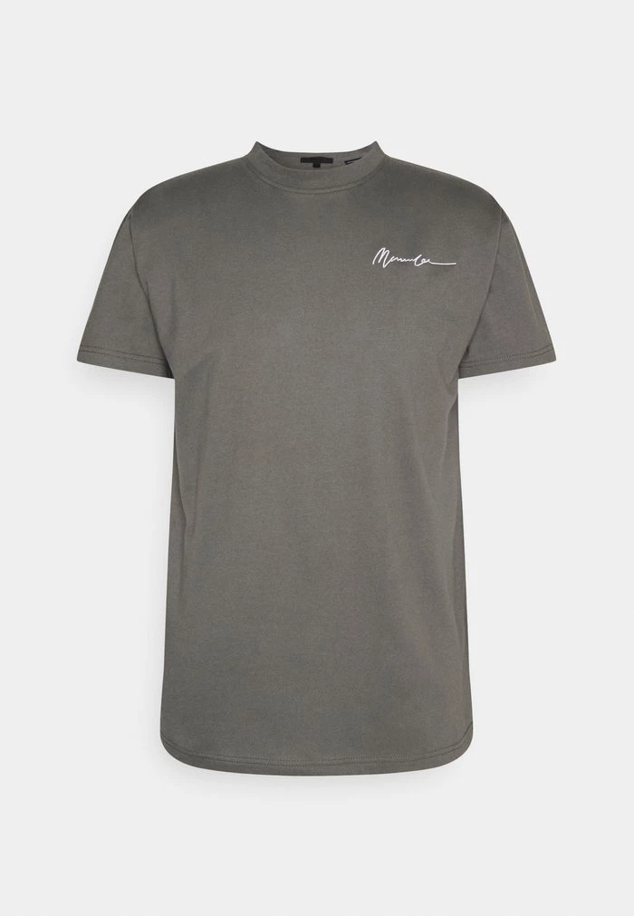 mennace Mennace ESSENTIAL REGULAR UNISEX – Basic T-shirt – Washed Black