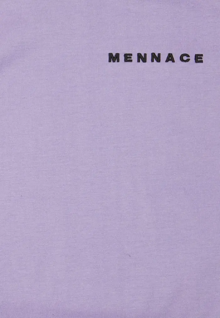 Mennace Mennace ESSENTIAL REGULAR UNISEX – Print T-shirt – Lilac
