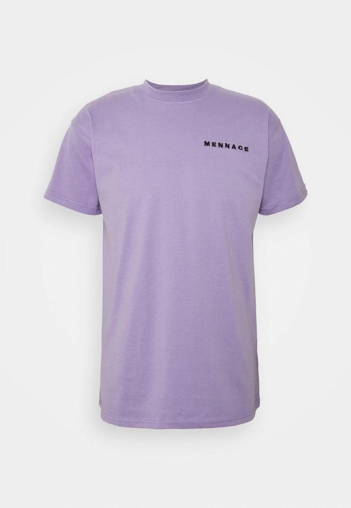 mennace Mennace ESSENTIAL REGULAR UNISEX – Print T-shirt – Lilac