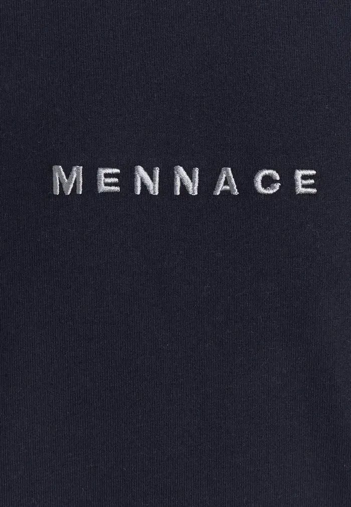 Mennace Mennace ESSENTIAL REGULAR UNISEX – Print T-shirt – Navy