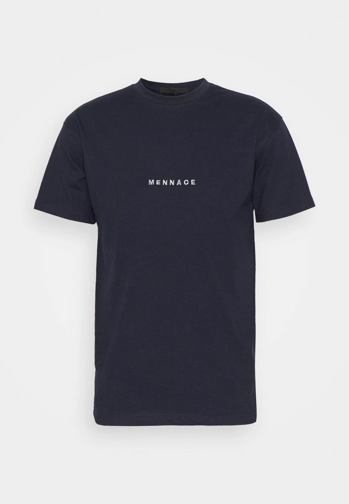 mennace Mennace ESSENTIAL REGULAR UNISEX – Print T-shirt – Navy