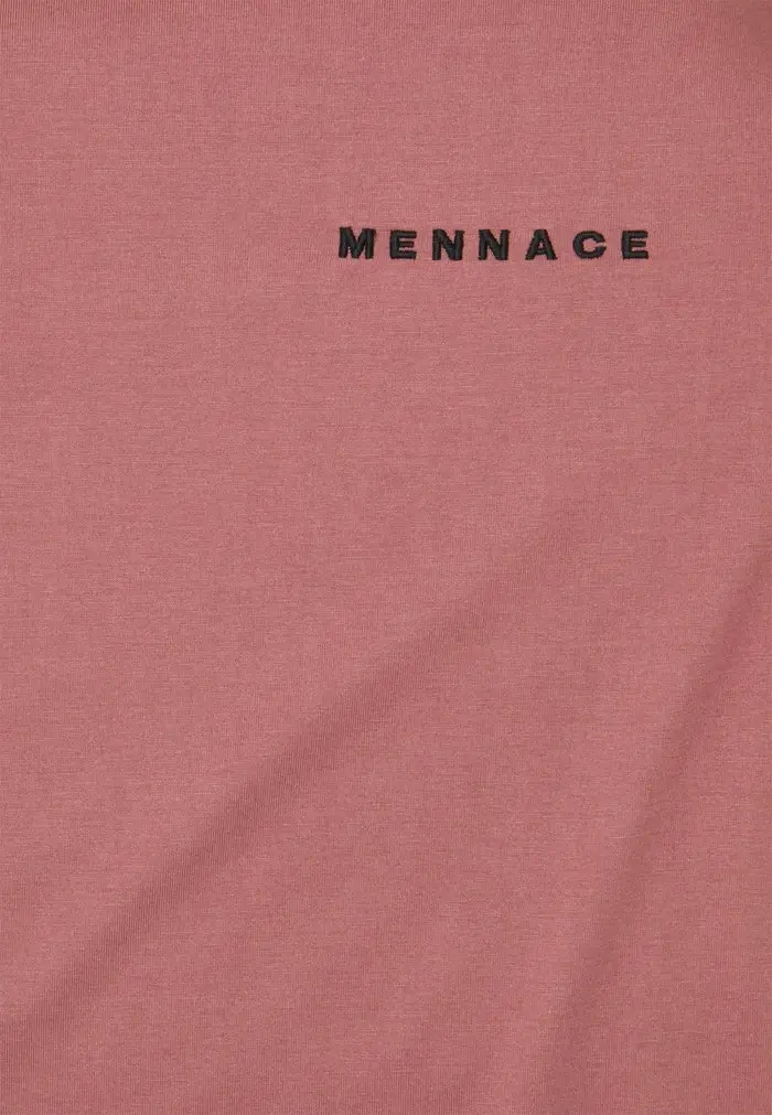 Mennace Mennace ESSENTIAL REGULAR UNISEX – Print T-shirt – Pink