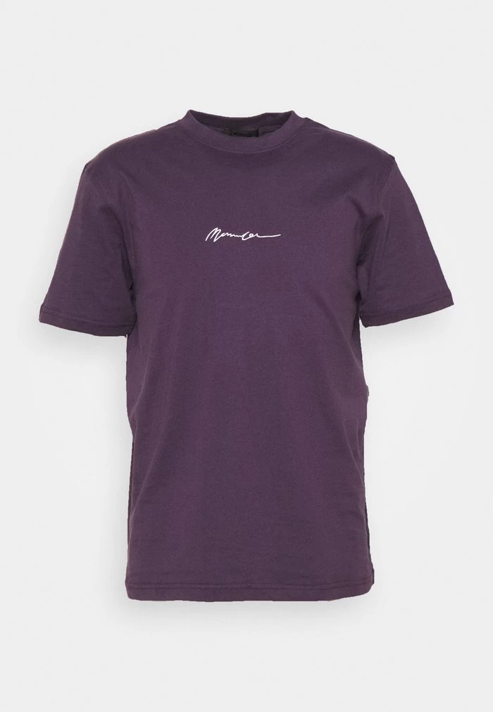 Mennace Mennace ESSENTIAL REGULAR UNISEX – Print T-shirt – Purple