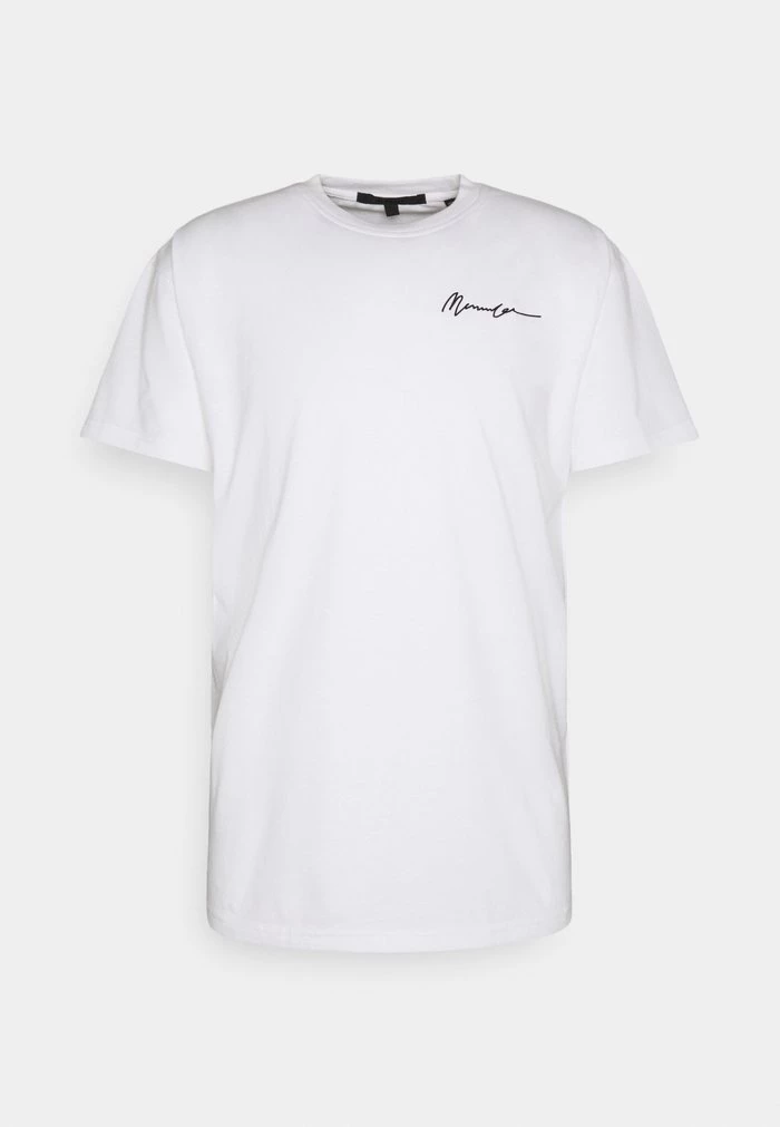 mennace Mennace ESSENTIAL REGULAR UNISEX – Print T-shirt – White