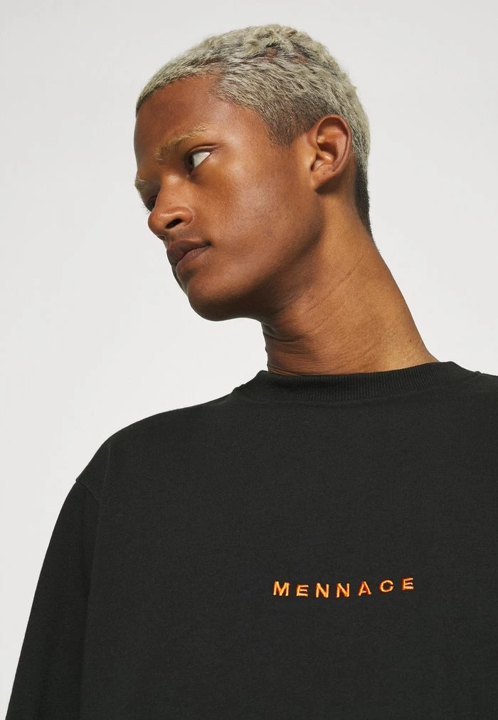 Mennace Mennace ESSENTIAL REGULAR UNISEX – Sweatshirt – Black