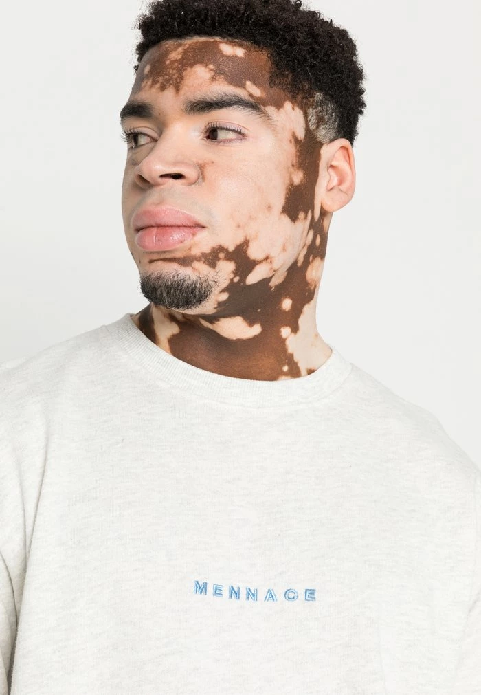 Mennace MENNACE ESSENTIAL REGULAR UNISEX – Sweatshirt – Grey