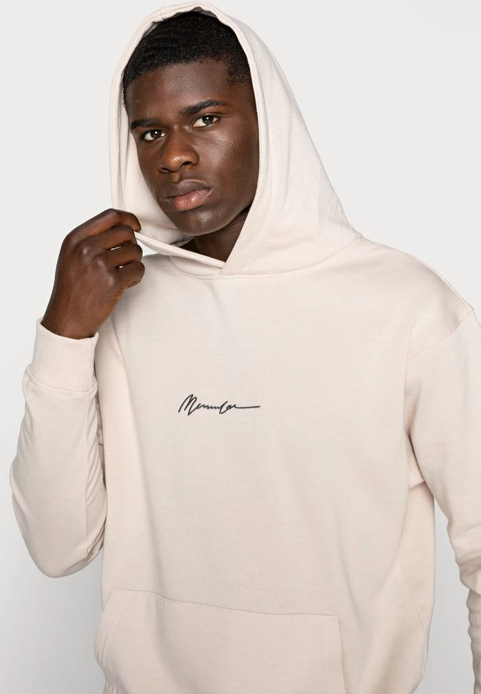 Mennace Mennace ESSENTIAL SIG HOODIE UNISEX – Hoodie – Beige