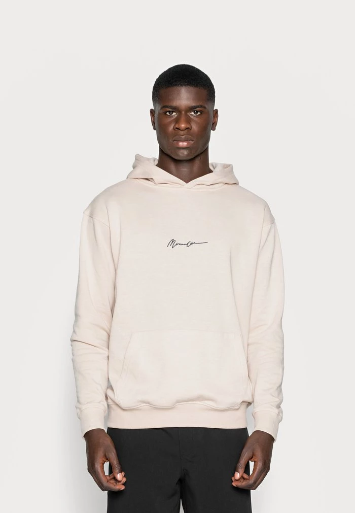mennace Mennace ESSENTIAL SIG HOODIE UNISEX – Hoodie – Beige